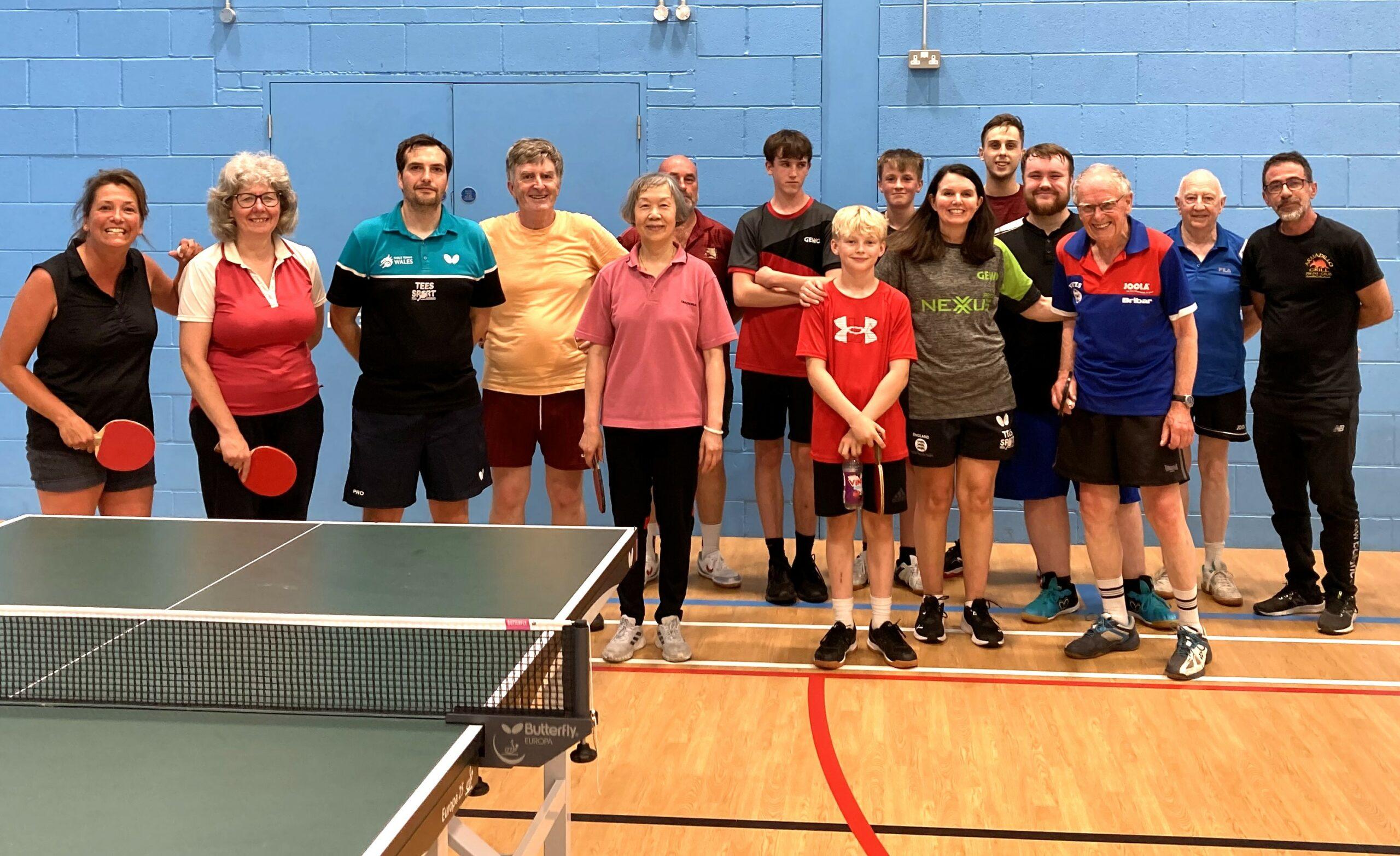 A table tennis academy has served up success and returned strong