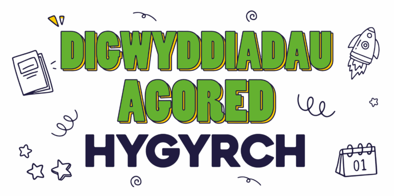 accessible open event graphic