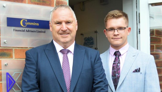 A young finance worker was the first in North Wales to successfully complete a new jobs programme via Coleg Cambria