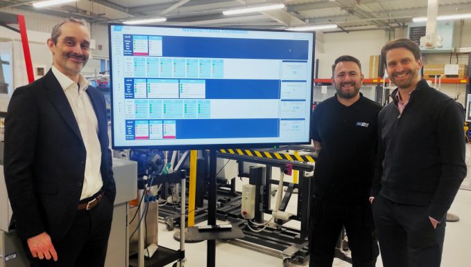 AN EDUCATION and industry partnership created a pioneering ‘data dashboard’ for an engineering solutions company.