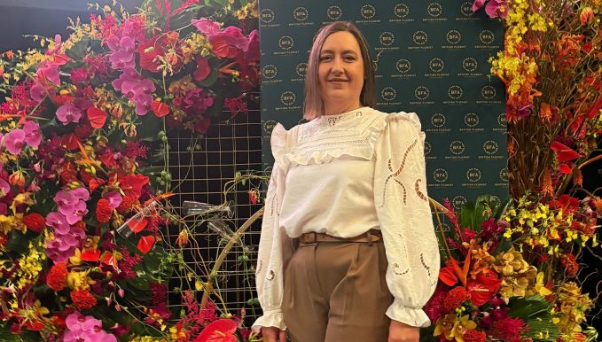 A FLOURISHING floral designer blossomed into national recognition after being crowned UK Florist of the Year: Newcomer at the British Florist Association (BFA) Awards.